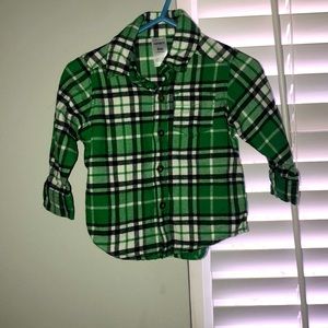 Flannel button up